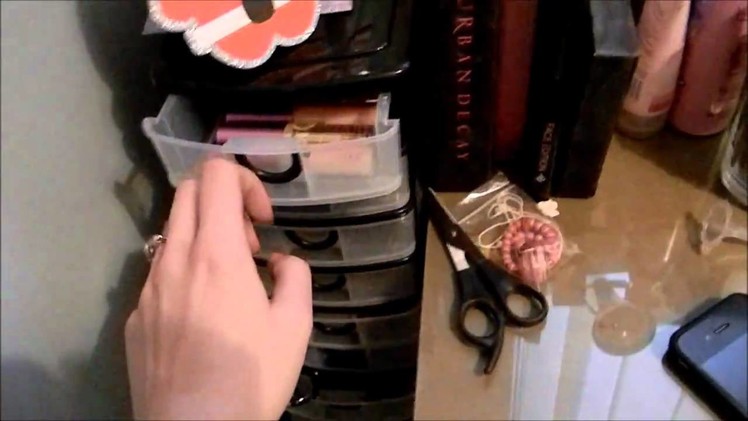 Makeup Room Tour and Storage (March 2011)