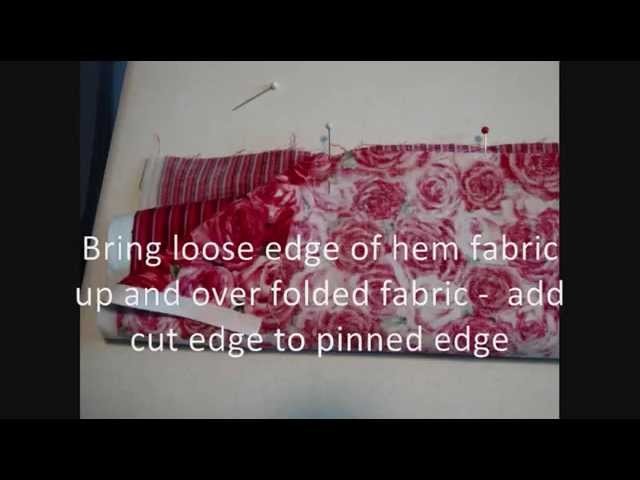 Nifty Trick for Sewing a Pillowcase