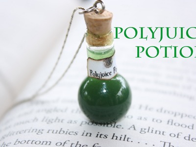 Polyjuice : Harry Potter Potion Ep. # 2 Bottle Jar Charm : Resin Tutorial