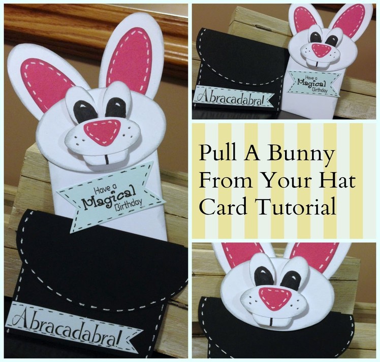 Rabbit Out of Your Hat Card Tutorial and Available Template and Digi Stamps