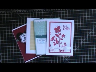 Stampin' Up Cards From the 2013-2014 Catalog