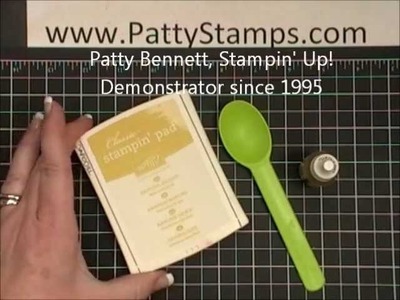 Technique Tip for Reinking Stampin Up! ink pads