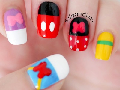 Walt Disney Friends Inspired Nails