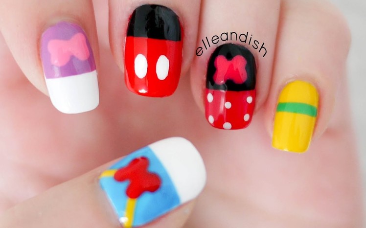 Walt Disney Friends Inspired Nails
