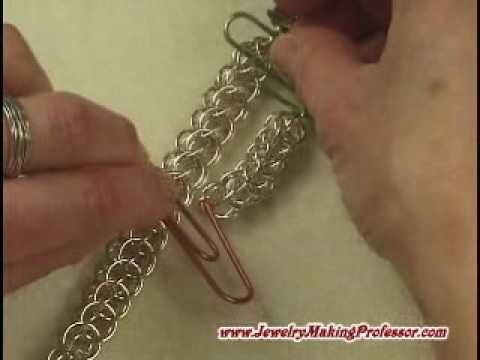 Chainmaille Jewelry Patterns: Persian Choker Preview