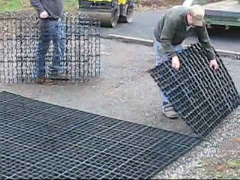 Ecoraster in Salem Oregon Porous Driveway Construction: Step-by-Step Construction and Installation