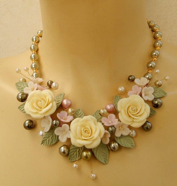 Etsy handmade flower jewelry