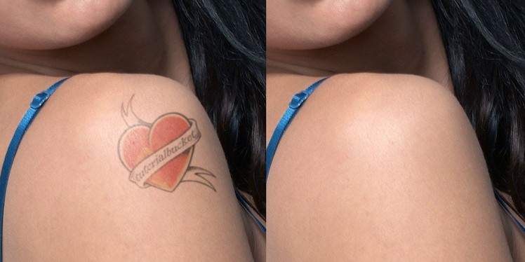 Fake Tattoos: Photoshop retouching