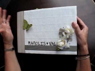 Guest Book for Manolis and Vals wedding