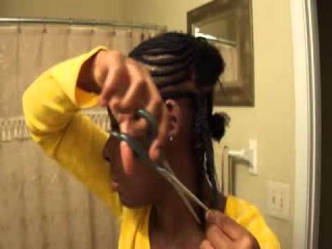 HairStyle HowTo: ♥ Fluffy Twist & Cornrows ♥ ~Part 2