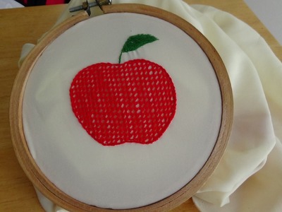 Hand Embroidery: Net Stitch