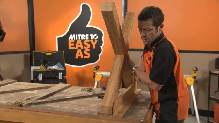 How to Build a Dining Table | Mitre 10 Easy As