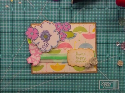 How to create your own patterned paper with stamps