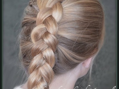 How to do a Dutch Braid or inside out french braid