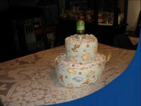 HOW TO MAKE A DIAPER CAKE