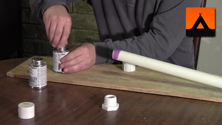 How to make a hiking stick from a PVC pipe