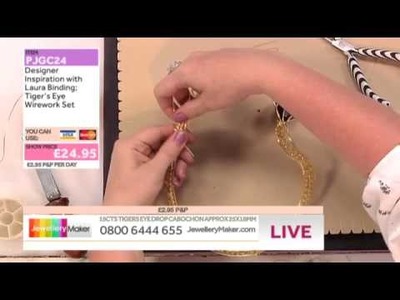 [How to make a Wirework Cabachon] - JewelleryMaker DI 29.5.14