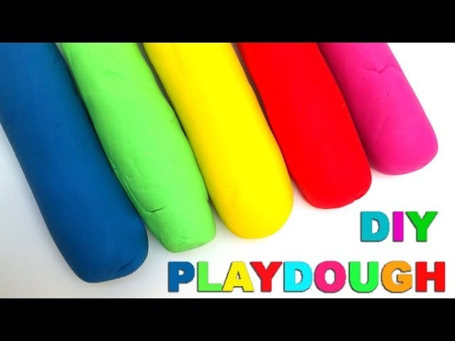 How to Make Playdough at home Play Doh No cooking by Lababymusica