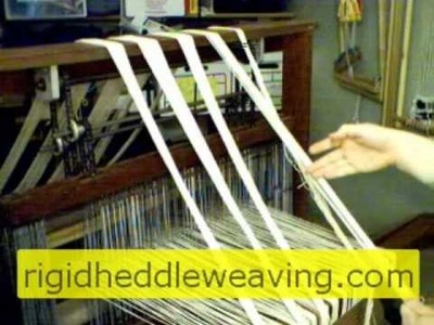 How to Warp a Floor Loom Front To Back