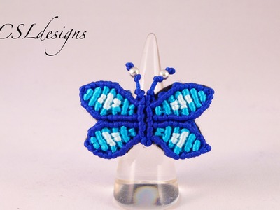 Macrame butterfly