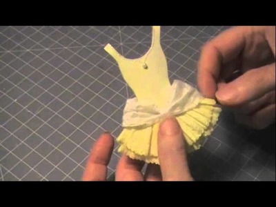 Paper Couture 13: Ballerina Muse Paper Dress