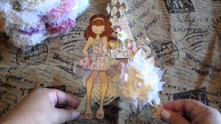 Prima Mixed Media Doll Stamps NEW Collection and Projects