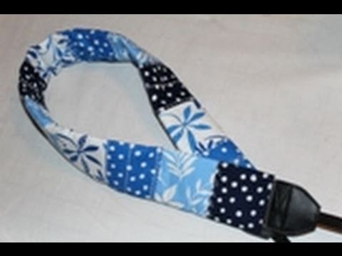 Quilted Camera Strap Tutorial