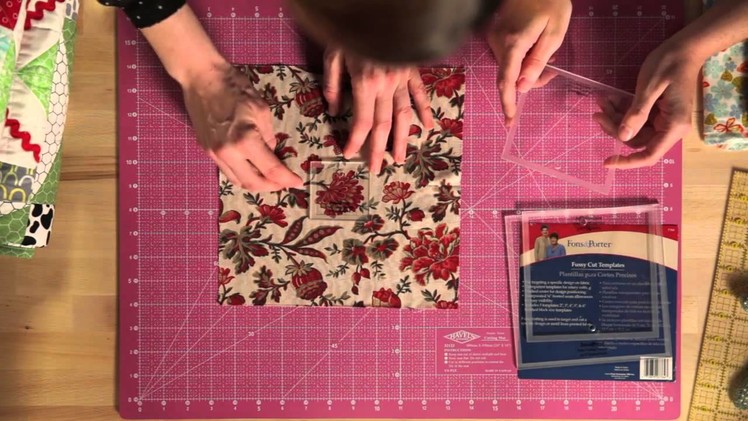 Quilty: Tip Top Technique -- How to Fussy Cut