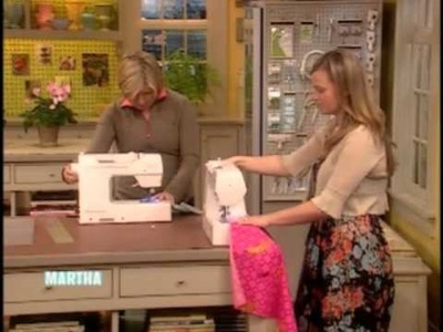 Sewing with SINGER® and The Martha Stewart Show: Make the Perfect Summer Dress with Heather Ross