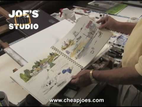 Sketchbook Journal : Cheap Joe's Product Demonstration