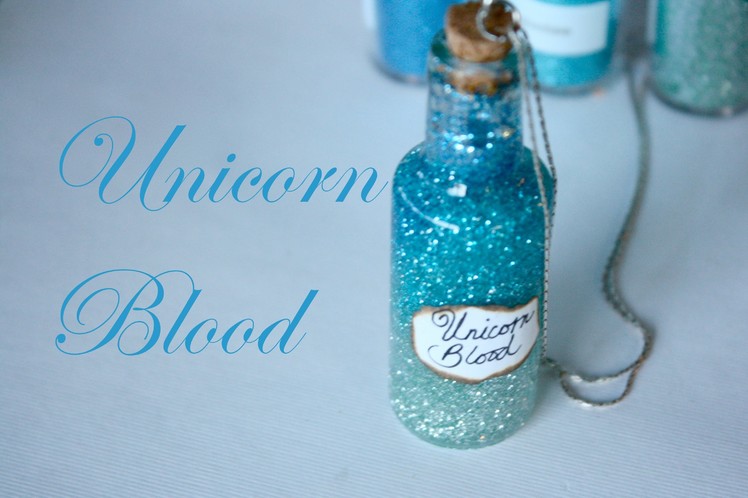 Unicorn Blood: Harry Potter Potion Ep. # 8 - Bottle Jar Tutorial