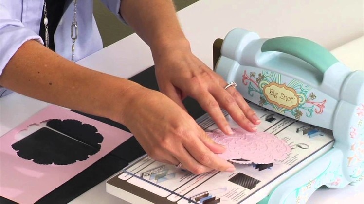 Using the Silicone Rubber Pad to Emboss