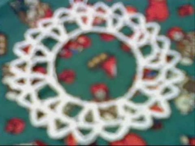 Christmas decorations (bobbin lace, tatting, frivolite, chrochet)