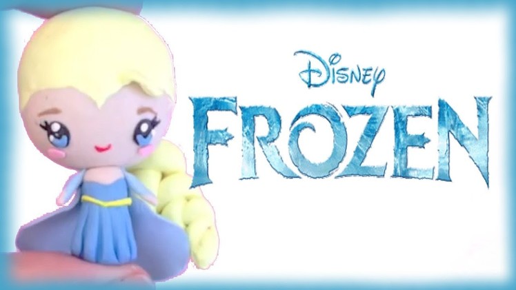 Disney's Frozen Elsa Chibi Polymer Clay Tutorial