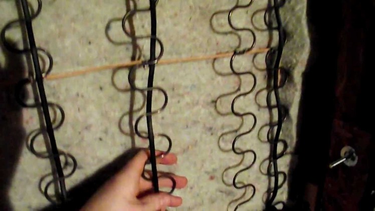 DIY How To Fix. Repair Sagging Couch Springs. Easy Trick