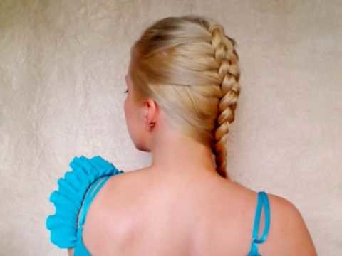 Dutch braid tutorial: inside out french plait elegant hairstyles for long hair braided mohawk