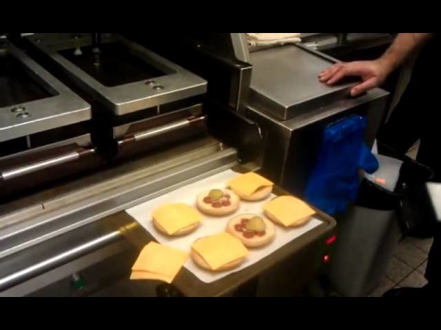 How Big Mac, Cheeseburger, Hamburger are made in McDonalds