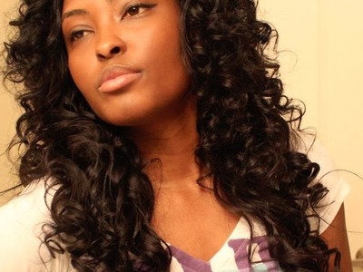 How To: Beautiful HEATLESS spiral curls (no curling wand needed)!!