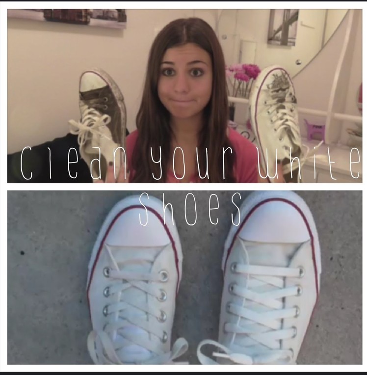 How To: Clean Your White Converse, Vans etc.