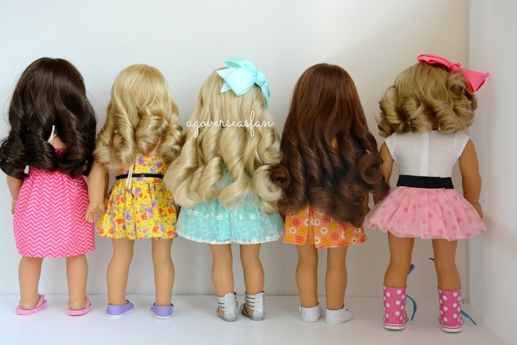 How to Curl American Girl Dolls Hair