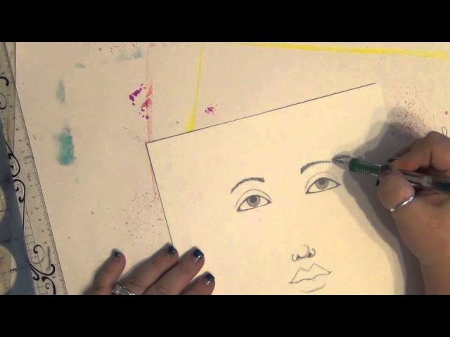 How to Draw a Girl - Sketch a Face - How to Draw a Face