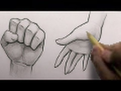 How to Draw Hands, 2 Different Ways [HTD Video #3]
