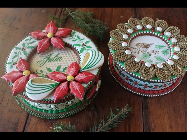 How to Make 3-D Christmas Cookie Boxes (Part 2 - The Lids)