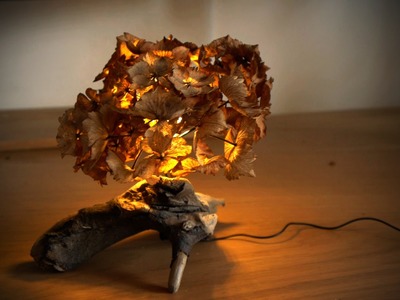 How to make a cosy leaf-light