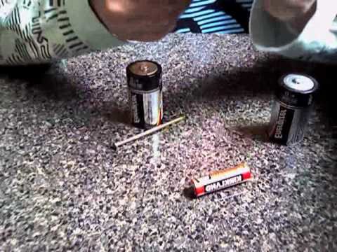 How to make a homemade electro-magnet