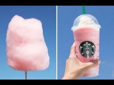 How To Make A Starbucks Cotton Candy Frappuccino