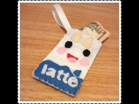 How To Make A Tokidoki Latte Coin Pouch From Felt Tutorial