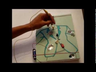 How to make a working operation game out of household materials