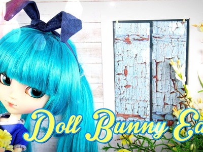 How to Make Doll Bunny Ears and Scarf - Doll Crafts