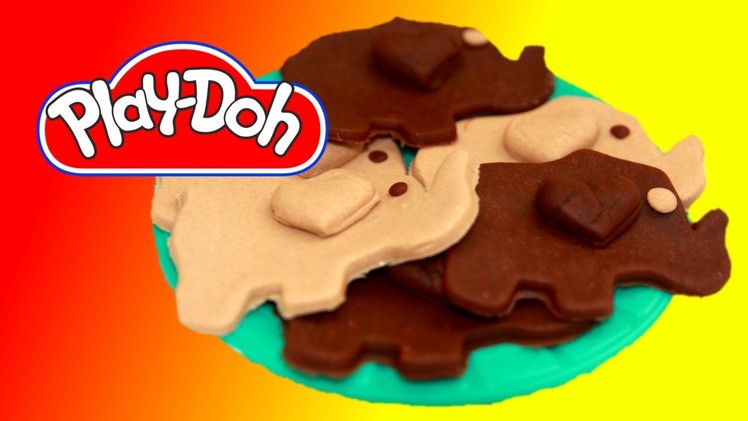 How to make Elephant Cookies out of Play Doh